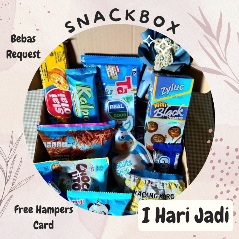 

[ Hampers Snackbox Termurah ] Kado Wisuda Hadiah wisuda/ulang tahun/sahabat/pacar