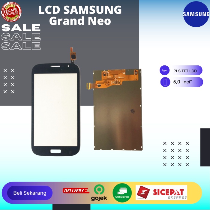 Lcd Samsung Grand Neo bergaransi