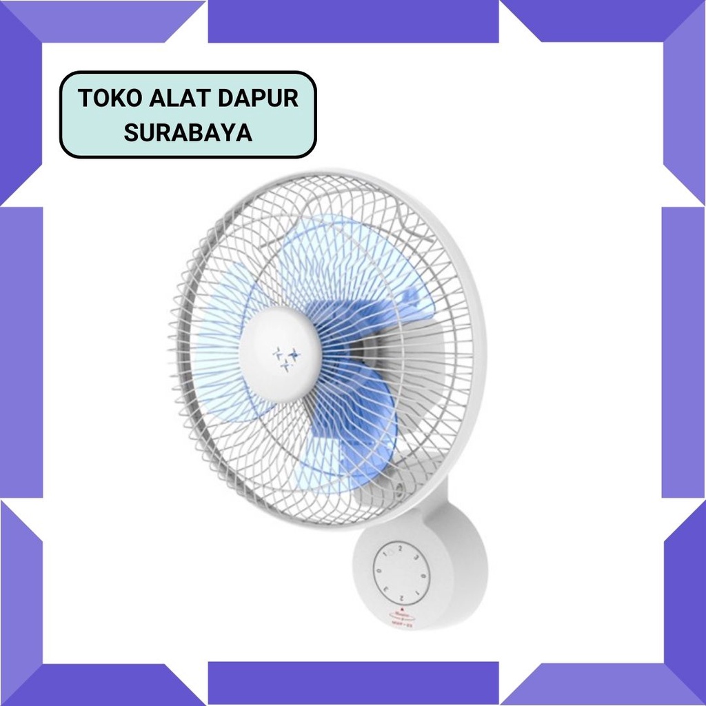 Kipas Angin Dinding Tembok 9 Inch Maspion Wall Fan MWF-23  MWF 23 MWF23 Low Watt Tali Tarik