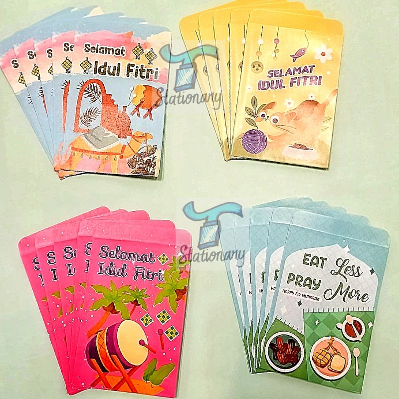 

Amplop / Angpao Lebaran Idul Fitri Pendek (Per Pak).