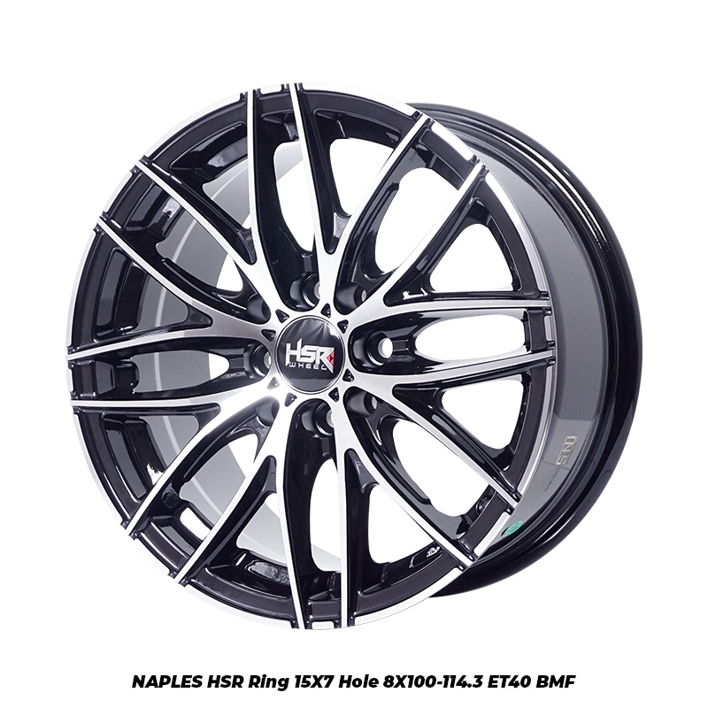 Velg HSR Ring 15 Lubang 8x100-114,3 NAPLES