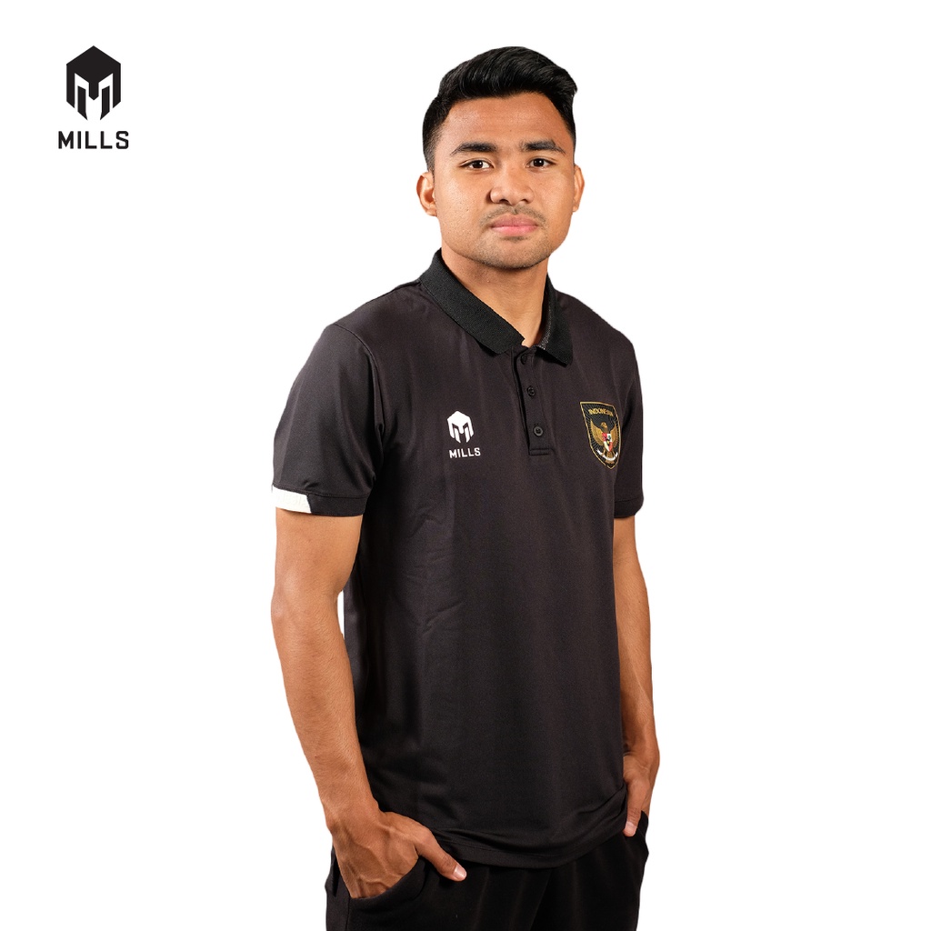 MILLS Polo Shirt Timnas Indonesia Garuda 17027INA (Kaos Polo Sporty)