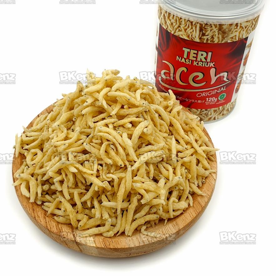 

Promo | KG7|Teri Nasi Kriuk Aceh Teri Medan Oven Crispy Krispi Siap Makan 120gr