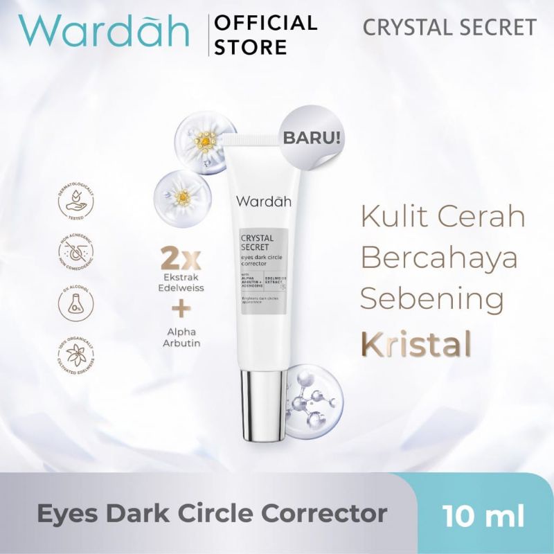 Wardah Crystal Secret Eyes Dark Circle Corrector 10ml