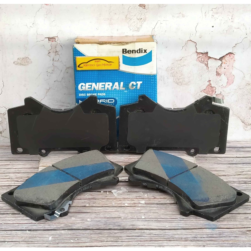 BRAKE PAD KAMPAS REM DEPAN LANDCRUISER 2008 BENDIX DB1838 GCT