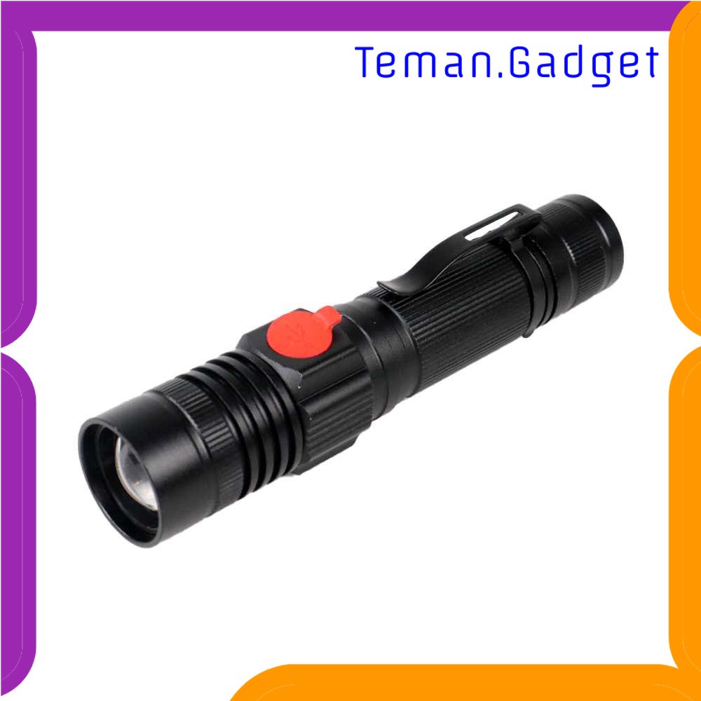 TG-SNT Pocketman Senter LED Rechargeable XML T6 + COB 1200 Lumens - P2