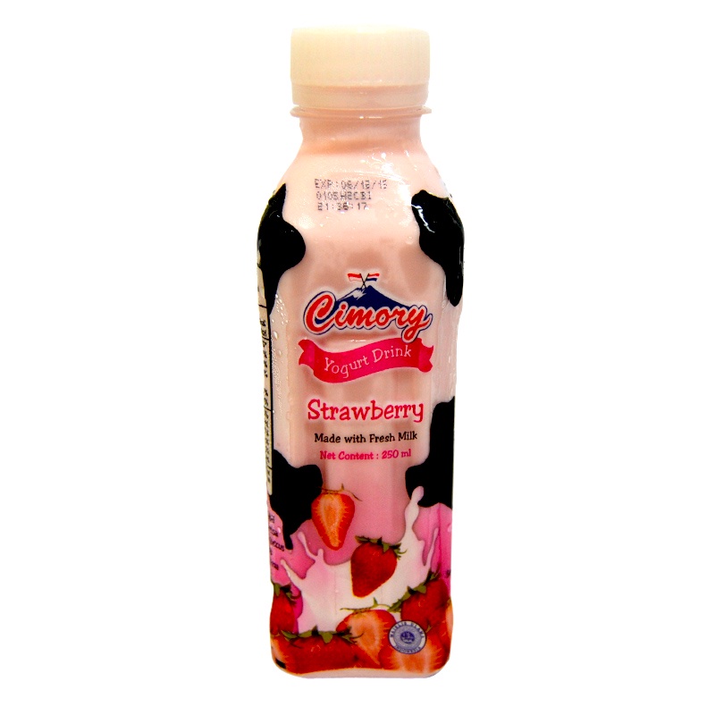 

Cimory Yogurt Strawberry Botol 250Ml