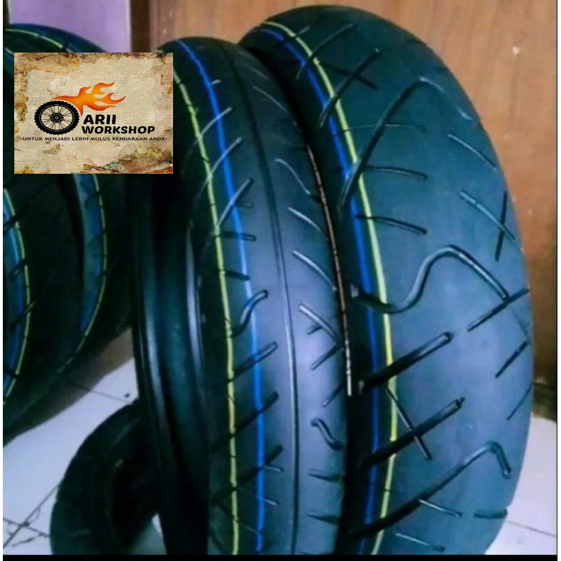 BAN TUBLES SEPAKET UKURAN 120/70-17 90/80-17 MEREK IRC ROAD WINNER RX-01F