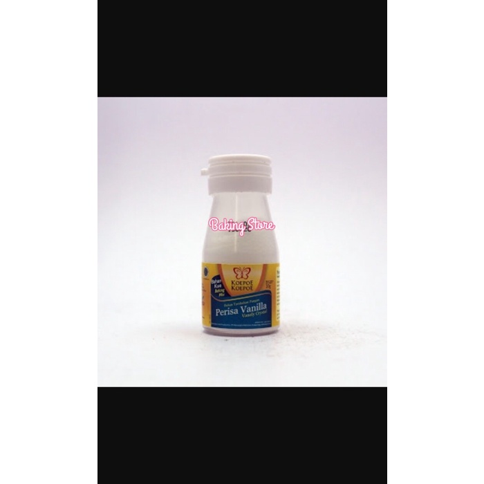 

Perisa Vanilla - Vanili Crystal Koepoe Koepoe - Kupu Kupu 20gr