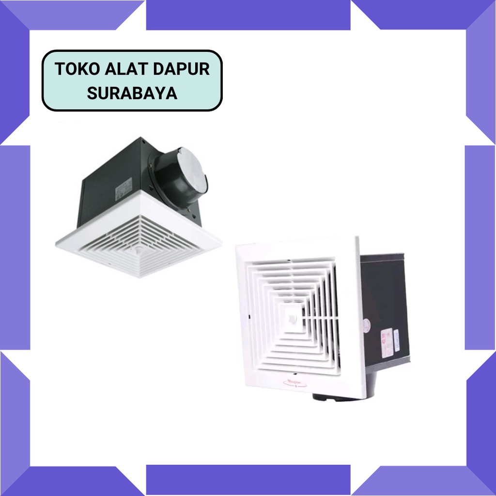 Exhaust Fan Maspion Kipas Plafon 6 Inch MV 16 EX 16EX MV16EX