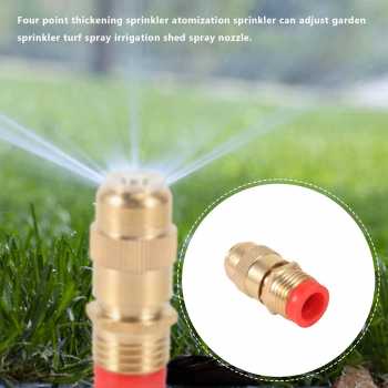 Nozzle Spray Alat Penyiram Taman Cuci Steame Water Nozzle with Filter 1/2 Inch / Kepala Selang Air Semprot Penyiram Tanaman Semprotan Taman Kabut Otomatis / Semprotan Kuningan Air Taman Mobil Motor Kuningan Brass Tahan Karat / Spray Kepala Semprotan Air