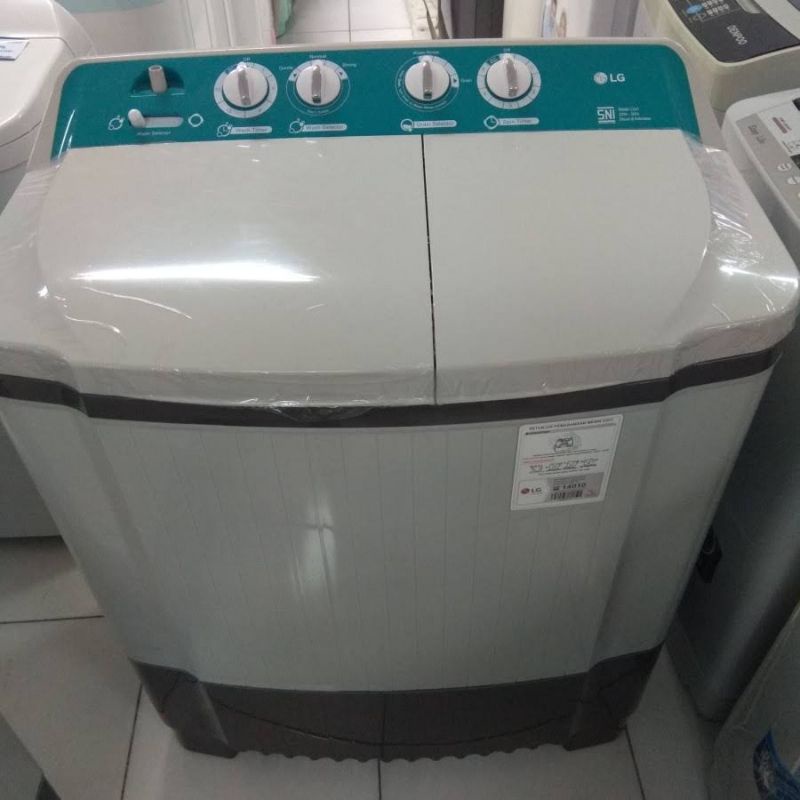 LG P7000N MESIN CUCI 2 TABUNG 7 KG GARANSI RESMI P7000 Hemat Listrik