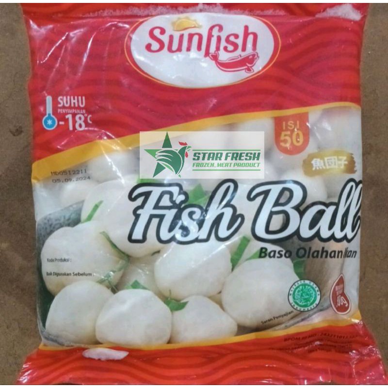 

SUNFISH FRIED FISH BALL 500GR