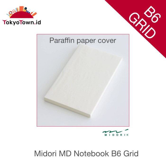 

Midori Md Notebook Journal B6 Slim Grid