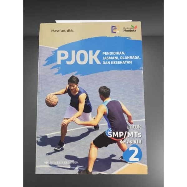 ORI buku teks PJOK kurikulum merdeka kelas 8 penerbit erlangga