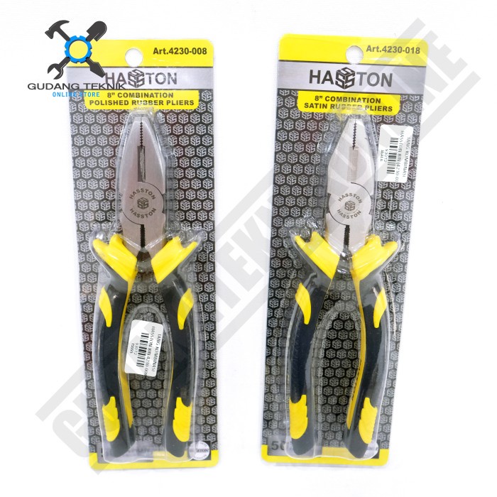 Tang Kombinasi Tangan Jepit 8&quot; 4230-018 4230-008 HASSTON PROHEX / Tang Kombinasi Manual 8 Inch 4230 018 4230 008 HASSTON PROHEX