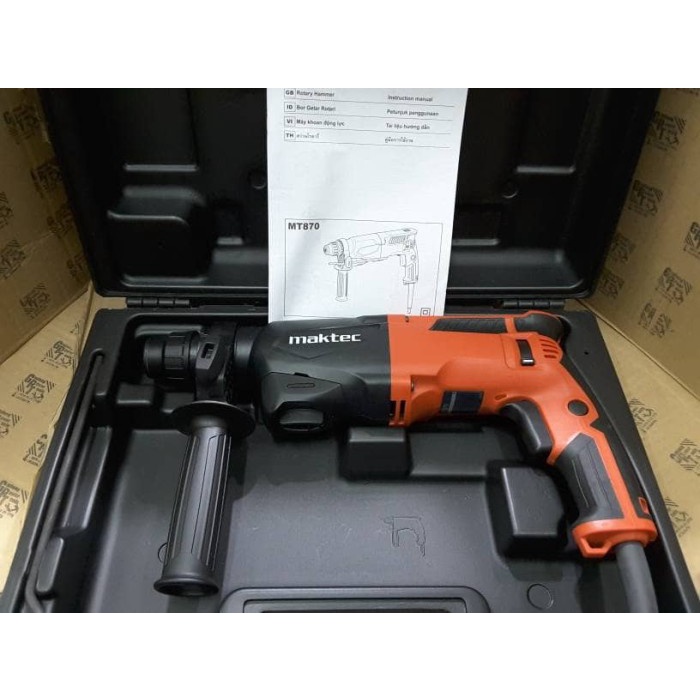 Mesin Bor Beton Bor Rotary Hammer Sds Maktec Mt870 Mt 870 #Original