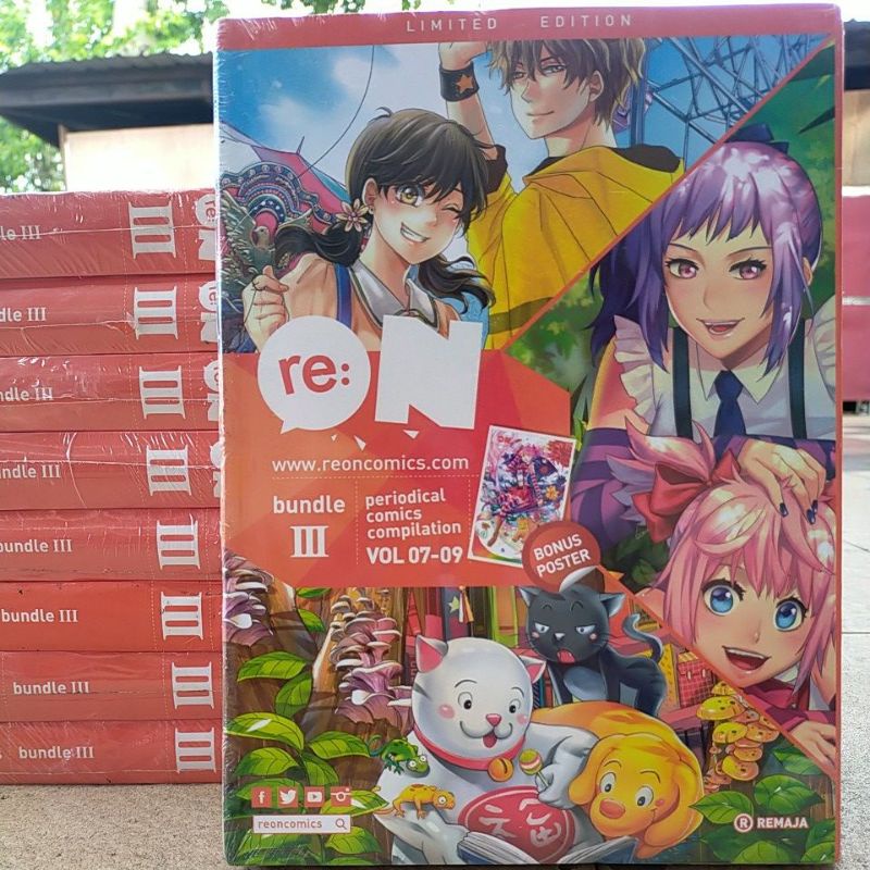 Jual BOX SET reON KOMIK / VOL 7 8 9 / RE ON / LIMITED EDITION / BEST