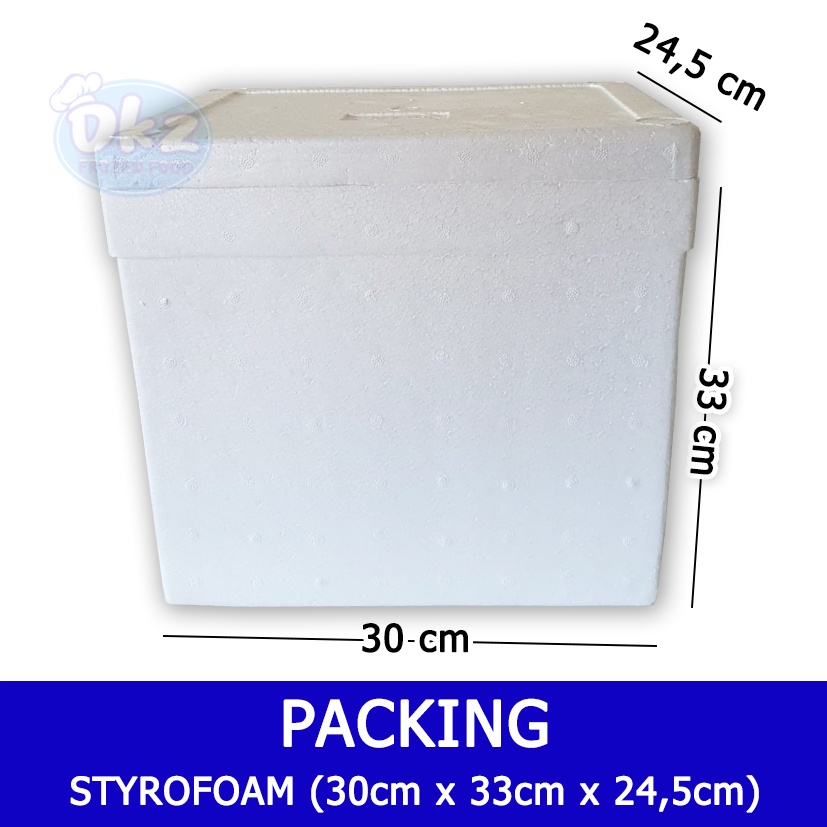 

STRYFOAM Medium Packing Khusus OKZ Frozen Food [33 cm x 24,5 cm x 30 cm]