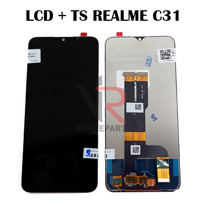 LCD REALME C31 FULLSET TOUCHSCREEN