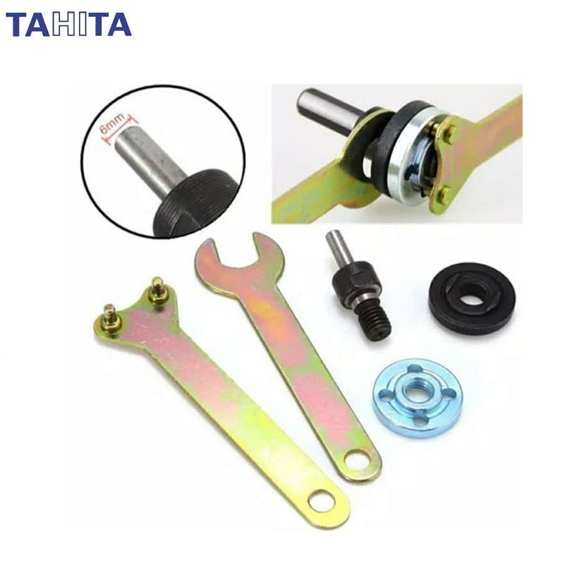 Adaptor Bor Gerinda Konektor Adapter untuk Mesin Bor Drill Adaptor Set