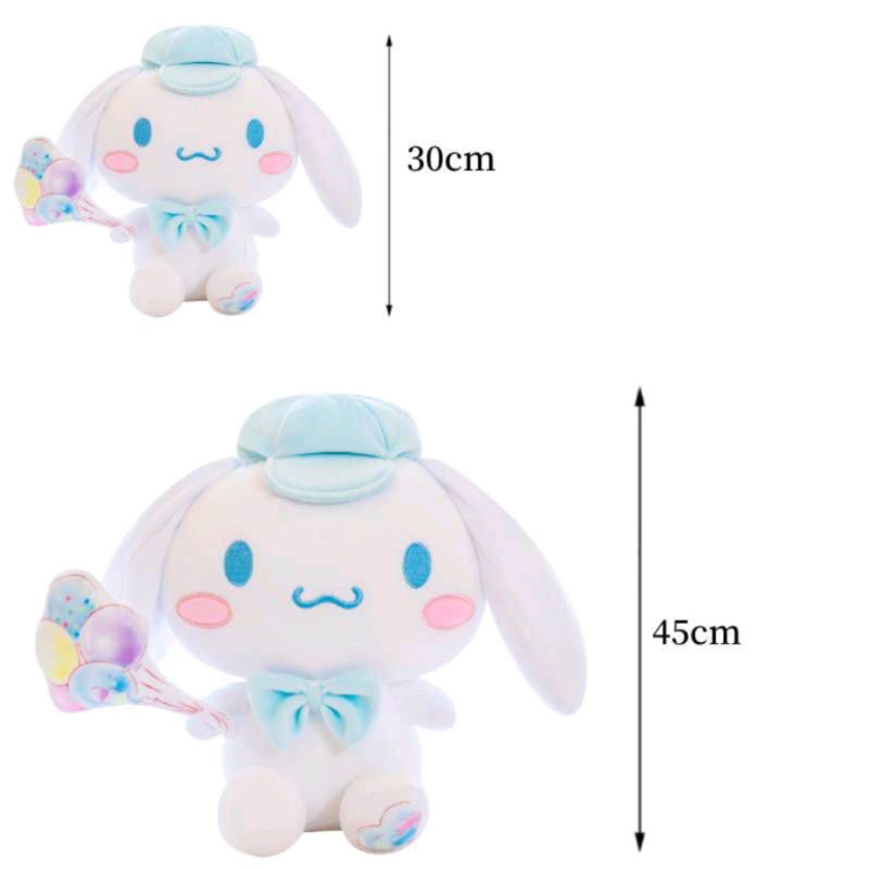 Mainan Anak Terbaru Boneka cinnamoroll Ballon Main anak terbaru Boneka cinnamoroll 30cm Hadiah Untuk Pacar