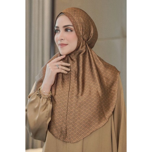 preloved tapis slip on buttonscarves PL rust