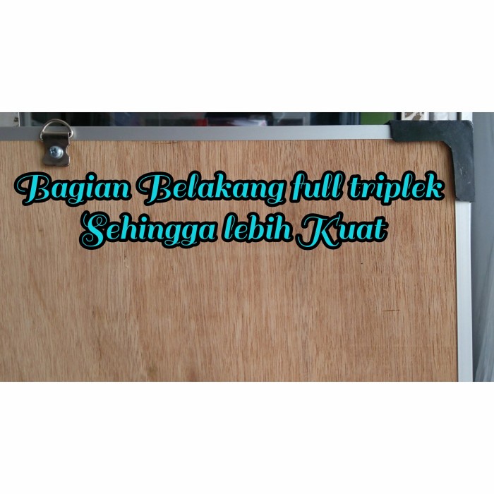 

Papan Tulis - Whiteboard - Papan Tulis 90 X 120