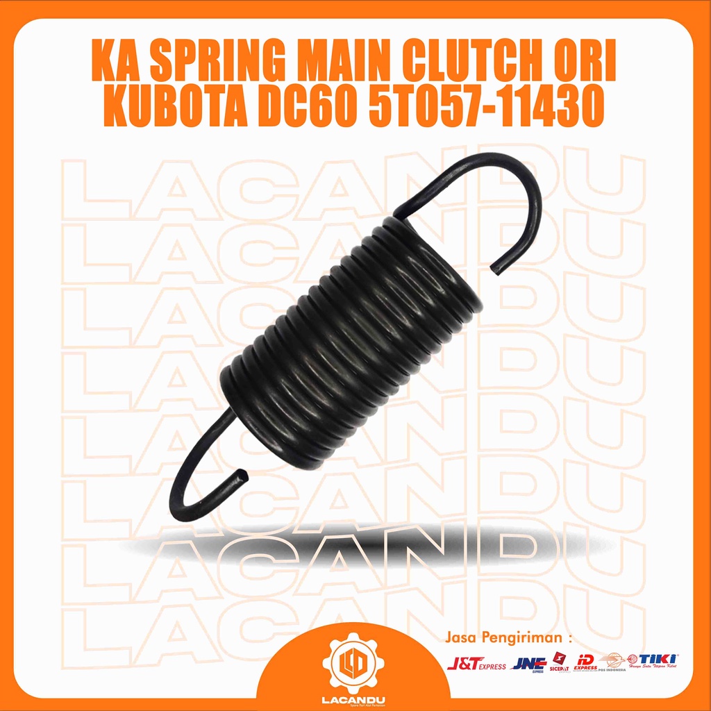 KA SPRING MAIN CLUTCH ORI KUBOTA DC60 5T057-11430 for COMBINE HARVESTER LACANDU PART