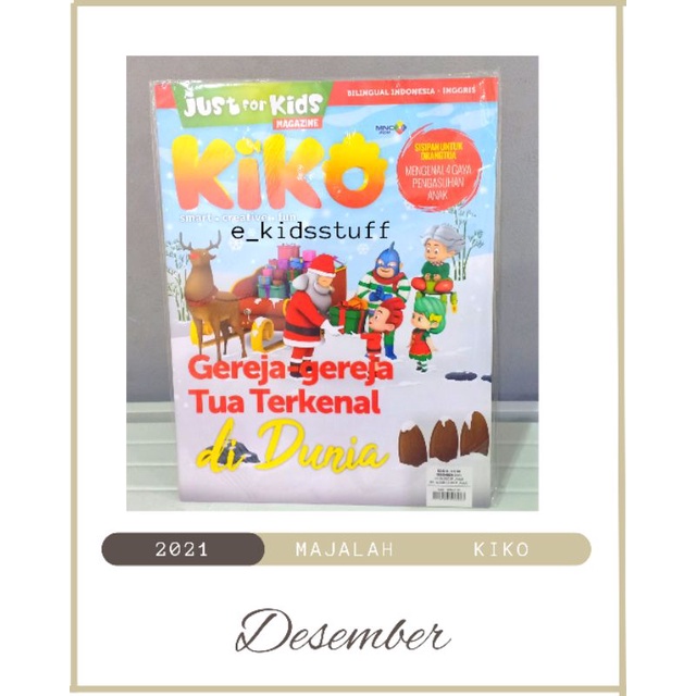 majalah kiko edisi Desember 2021