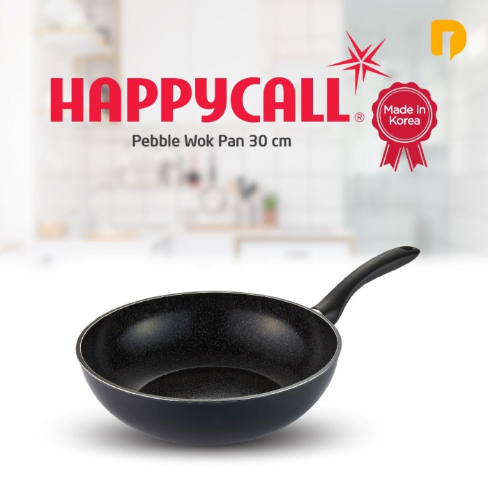best produk] Happycall Pebble Wok Pan 30cm Original