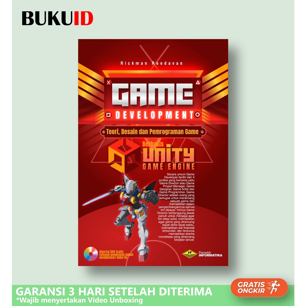 Jual Buku Game Development Berbasis Unity Game Engine | Shopee Indonesia