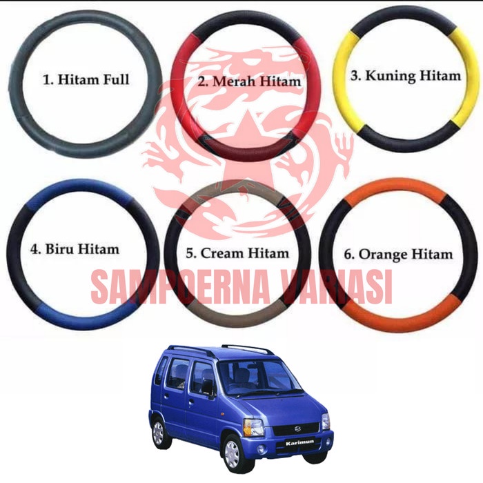 Sarung Stir Mobil - Cover Steer - Setir Mobil Karimun Kotak