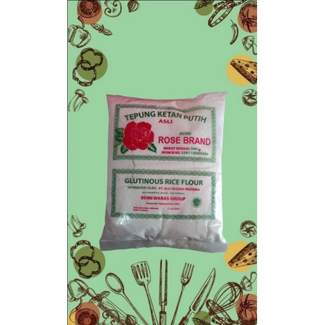 

Tepung Ketan Rose Brand 500GR