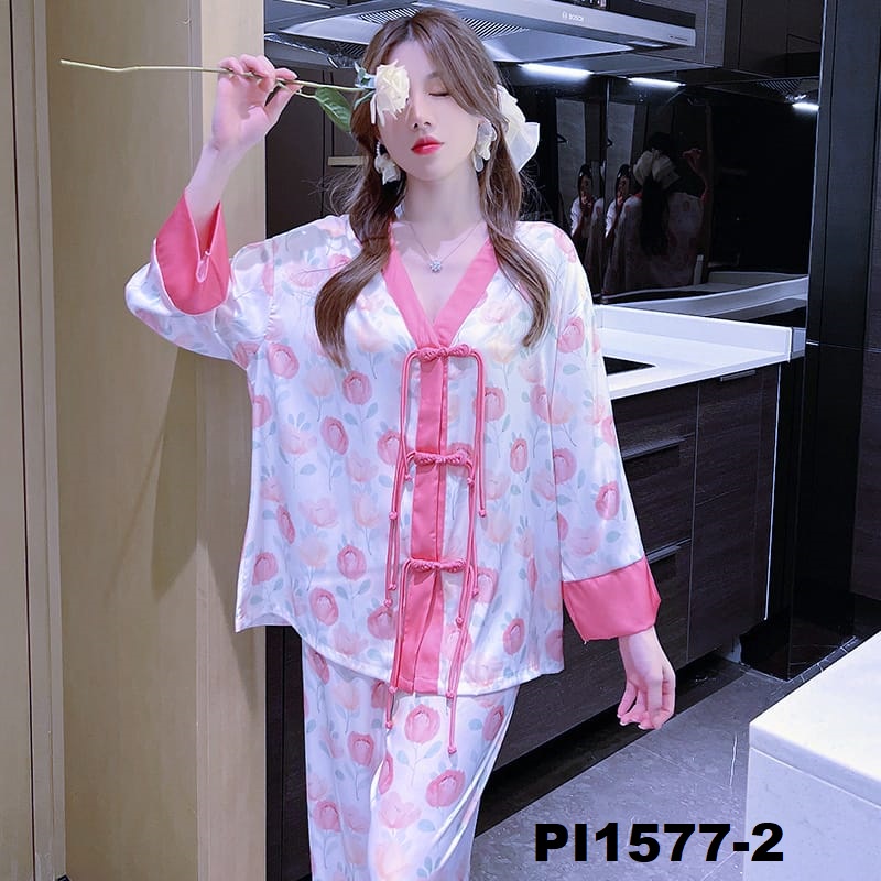 PIYAMA WANITA PP SUTRA KOREA PREMIUM PI1577