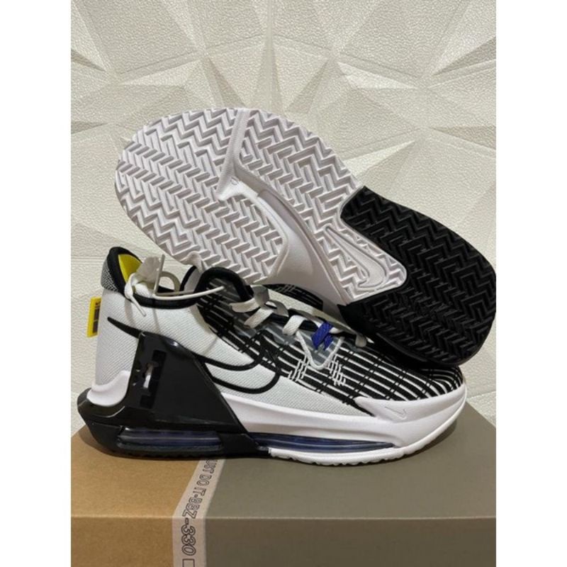 SEPATU BASKET LEBRON WITNESS 6 WHITE BLACK LINE