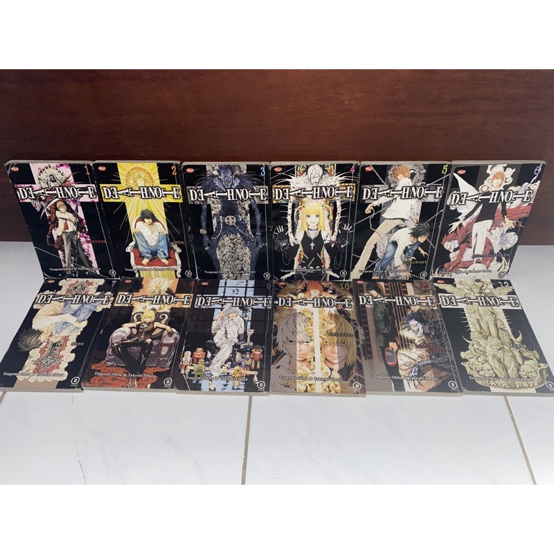 Komik Death Note Volume 1 - 12 (TAMAT)