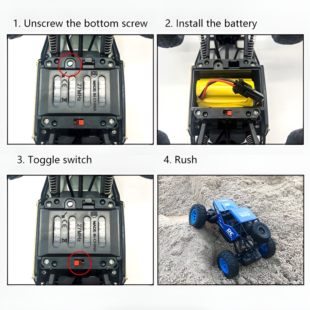 RC OffRoad Alloy | Mainan Mobil Remote Control Offroad | Mobil Remot Kontrol Besar Mainan Anak Cowok  Terbaru 2022