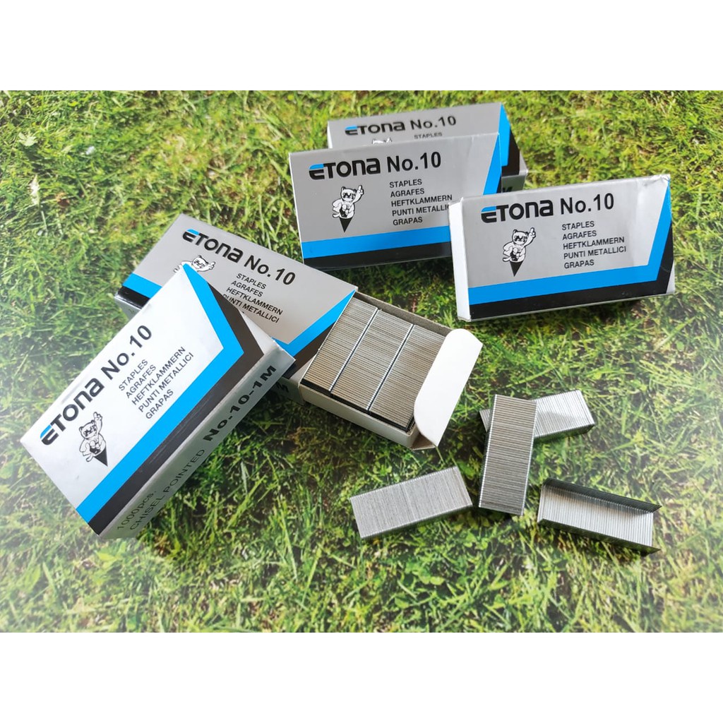 

Isi Staples Etona Refil Stapler Kecil No 10 Steples murah