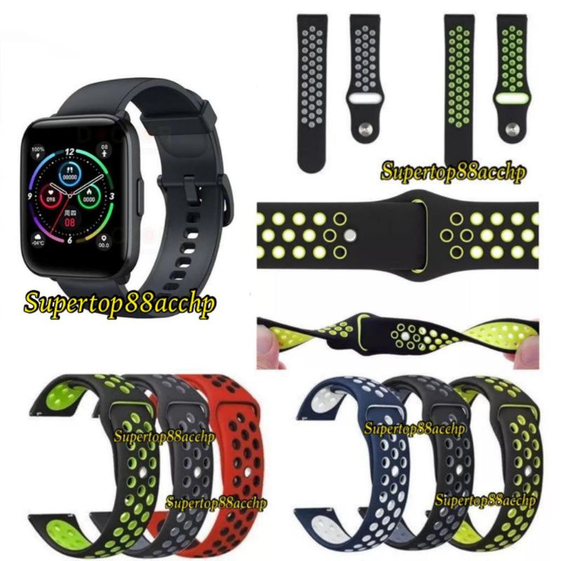 Strap Tali Jam Mibro Watch C2 - Nike Rubber Silikon Sporty