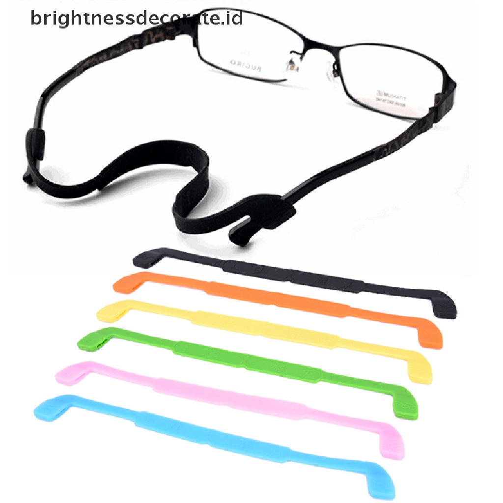 [Birth] Kacamata Silikon Glasses Sunglasses Strap Sports Band Cord Holder Untuk Anak [ID]