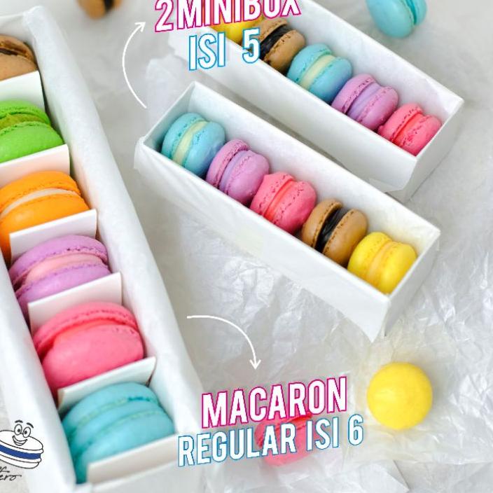 

Diskon [TD4] 2 BOX MACARON MINI DAN 1 BOX MACARON REGULAR