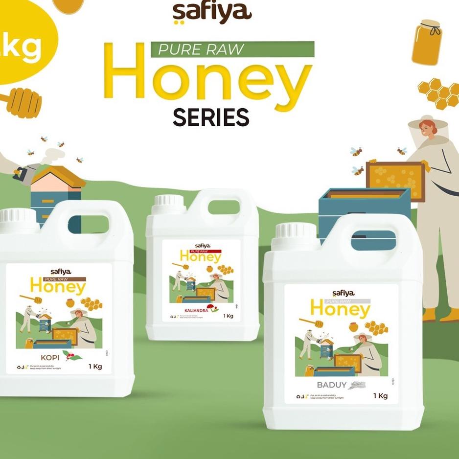 

Code4a4Zo Madu Murni 1 Kg Series Raw Honey Madu Asli Authentic Safiya Food