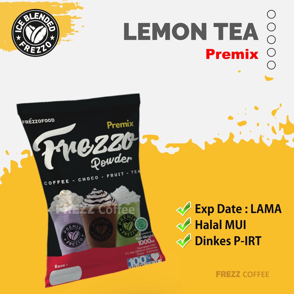 

PREMIX LEMON TEA 1000G / FREZZO POWDER