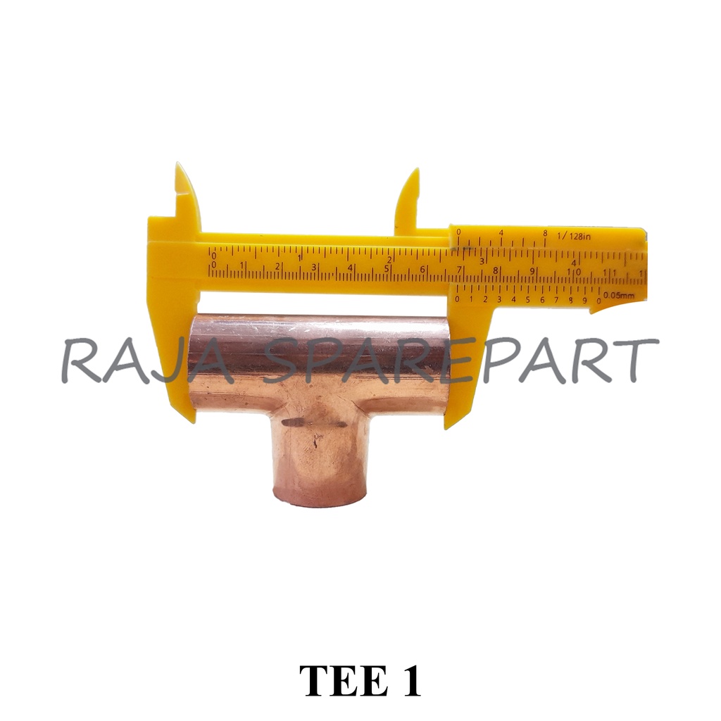 Tee Tembaga Untuk Pipa Ukuran 1&quot; / Sambungan Pipa Tembaga Tee Ukuran 1&quot;