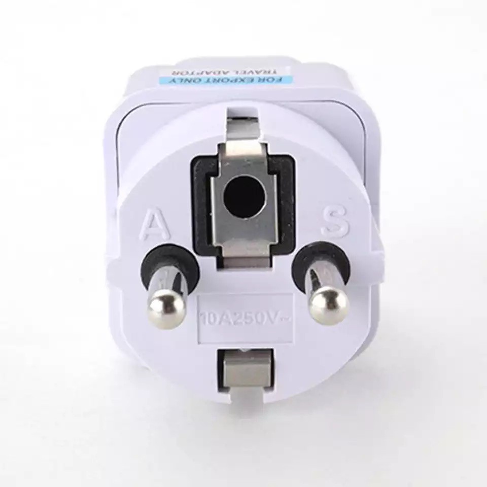 [M7] Colokan Adaptor Kaki 3 Ke Kaki 2 / Steker / Universal Travel Adaptor