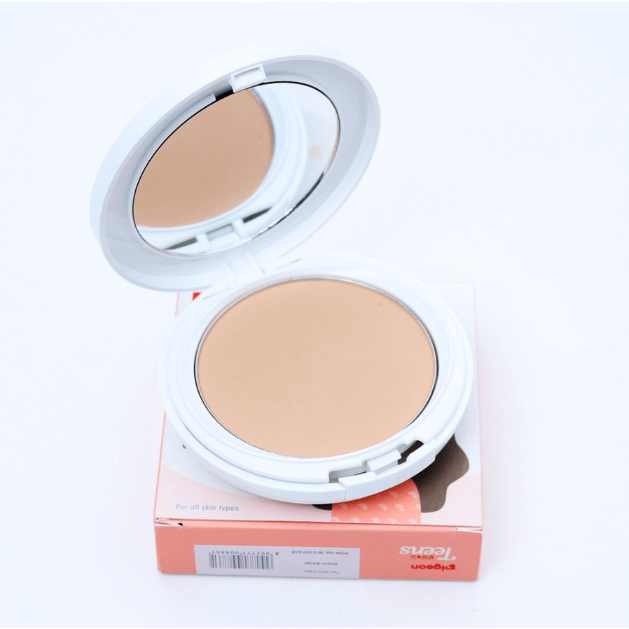 PIGEON TEENS Two Way Cake Compact 14Gr | Bedak Remaja +UV Protection