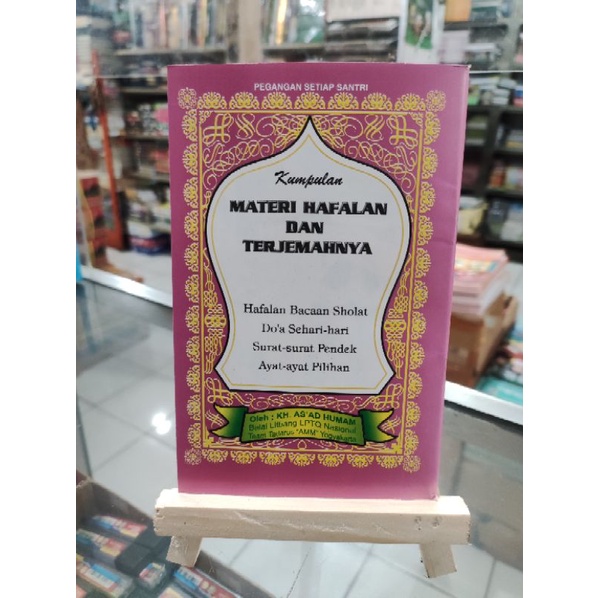 Materi Hafalan dan terjemahannya. disertai bacaan sholat doa' dll.