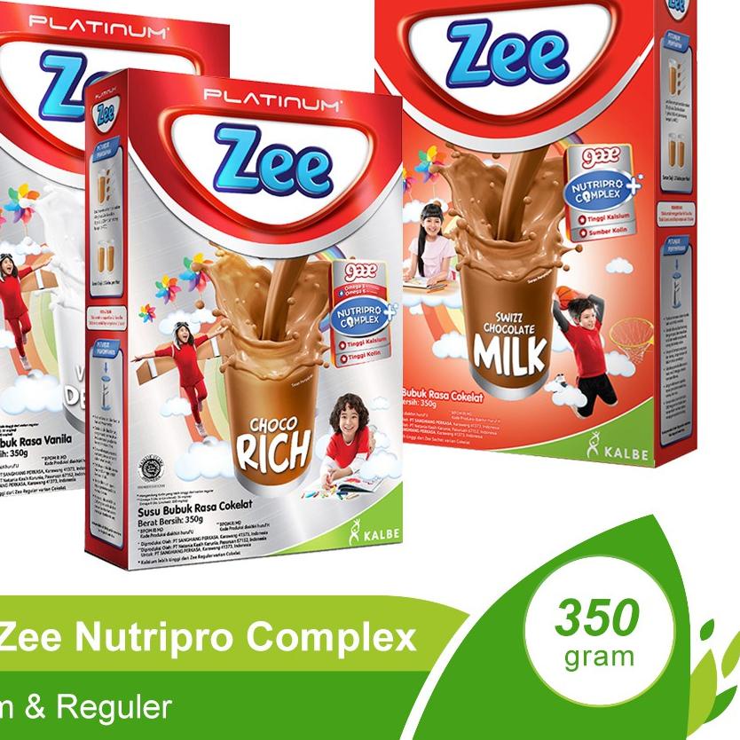 

New | KJ5|Susu Zee Reguler & Platinum Zee Nutripro Complex Susu Peninggi Badan Anak Tinggi Kalsium