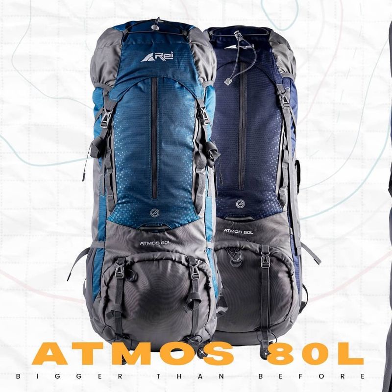 Jual Tas Ransel Gunung Carrier Arei Atmos L Rei Original Tas Pendaki Gunung Hiking Adventure